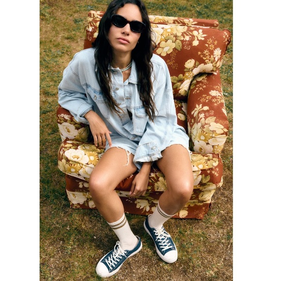 Zara Denim Jumpsuit - Picture 5 of 10